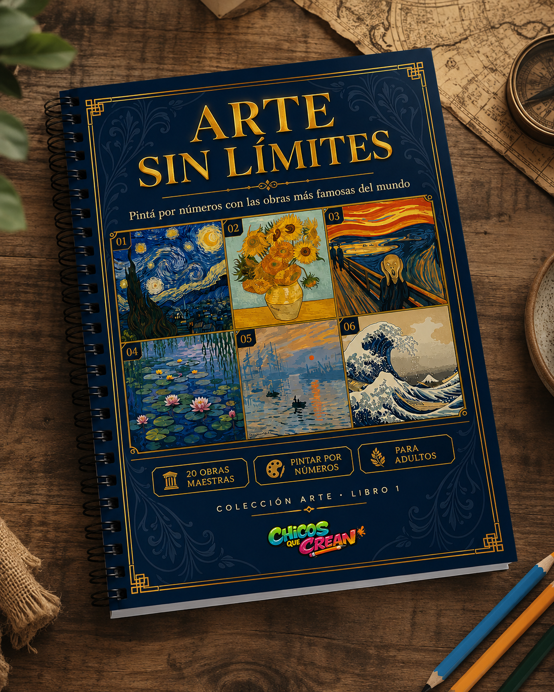 Arte Sin Límites — Pintar por Números