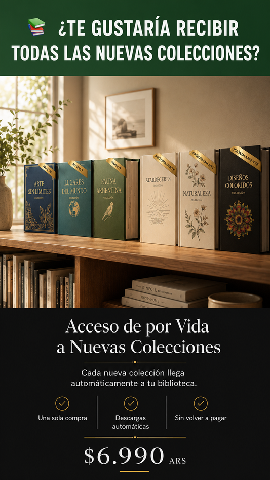 (PROX ACTUALIZ. 1/9/26) Acceso Ilimitado™ — Todas las obras de Arte Sin Límites, para siempre