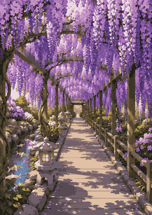 Disegno di Giardini del Mondo
