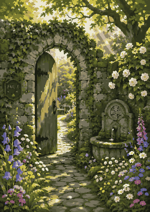Disegno di Giardini del Mondo