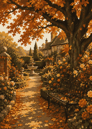 Disegno di Giardini del Mondo