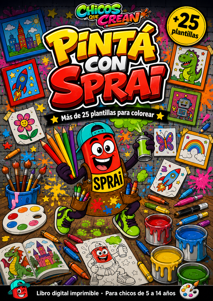 PINTÁ CON SPRAI